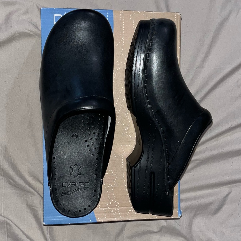 Dansko clogs - never been worn!